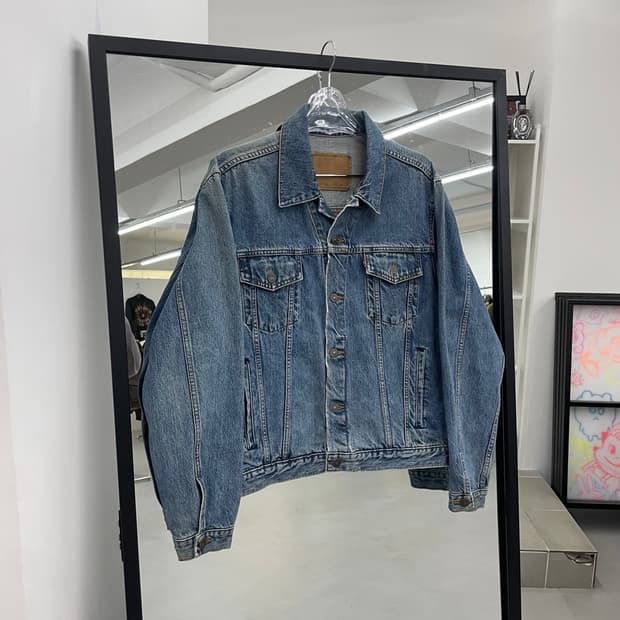 리바이스 00s OG 데님 트러커 청자켓