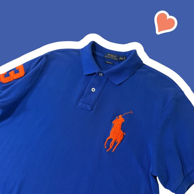 신형 폴로 랄프로렌 빅포니 반팔카라티