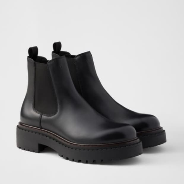 프라다 더블 초콜릿 부츠 새상품 (275-8.5)