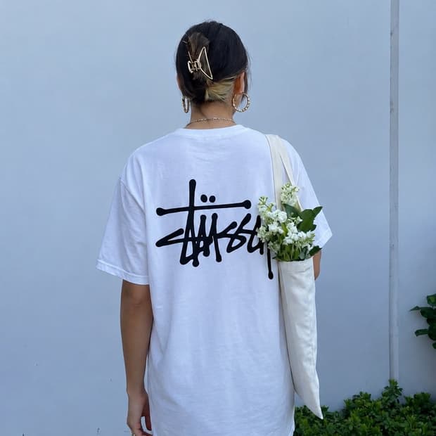 [L] Stussy 스투시 빅로고 티셔츠