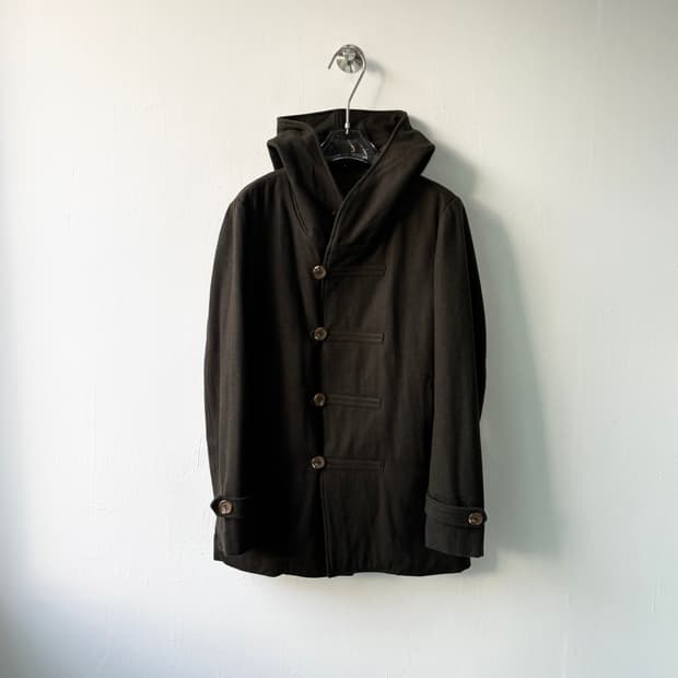 언더커버 나폴레옹 후드 코트 