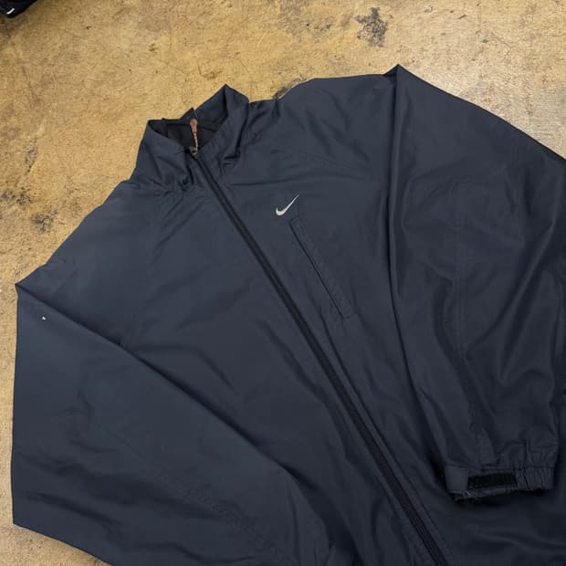 [정품/L] 나이키 네이비 바람막이 자켓 b14