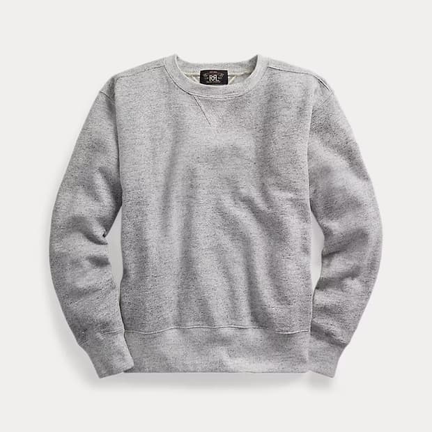 RRL 더블알엘 플리스 크루넥 스웨트셔츠 M