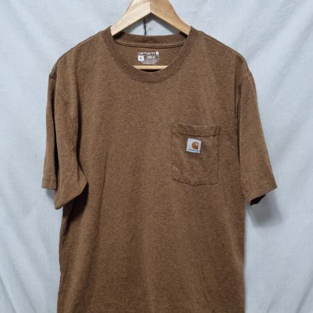 칼하트 포켓 반팔 티셔츠 M