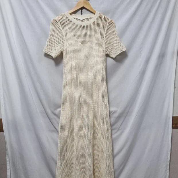 COS 크로세 롱 원피스 90