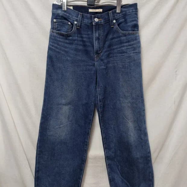 리바이스 와이드 데님 팬츠 청바지 28