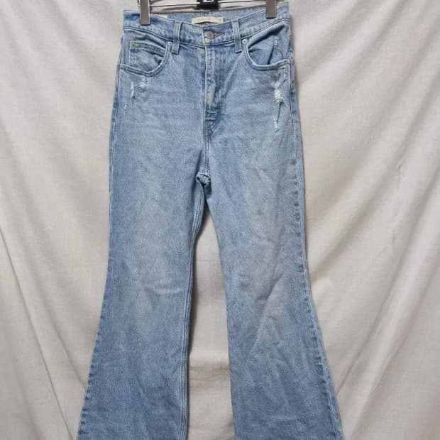 리바이스 데님 부츠컷 청바지 25