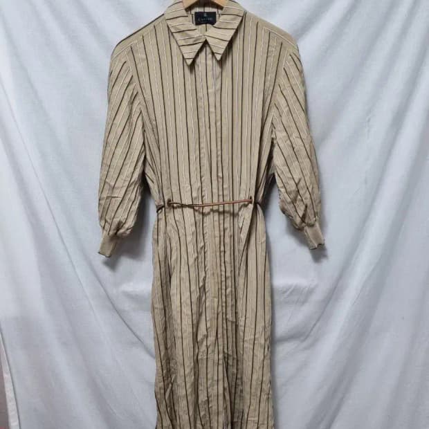 랑방 스트라이프 원피스 95