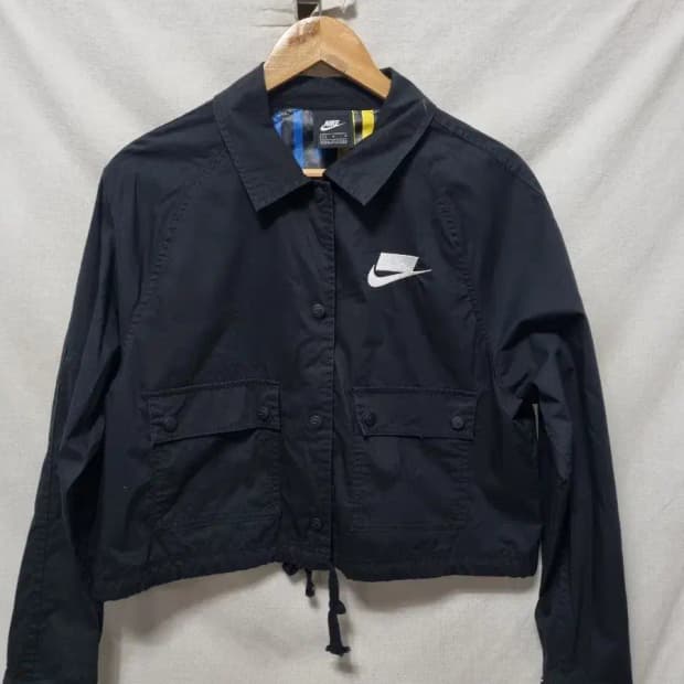 나이키 크롭 자켓 M