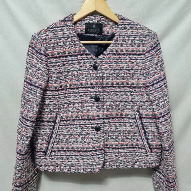 랑방 트위드 자켓 90