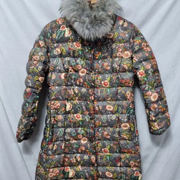 오일릴리 양면 리버시블 패딩 점퍼 S