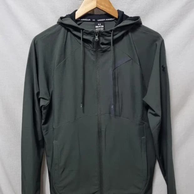 언더아머 기능성 후드 집업 S