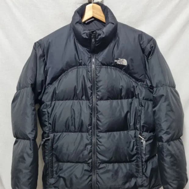노스페이스 600 블랙 패딩 점퍼 여성 XL