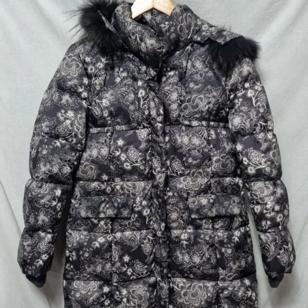 오일릴리 패딩 점퍼 90