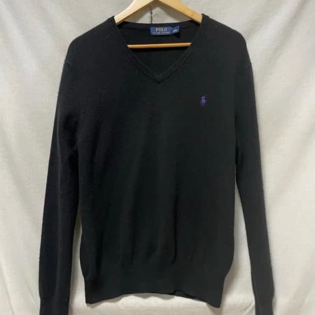 폴로 랄프로렌 브이넥 니트 L