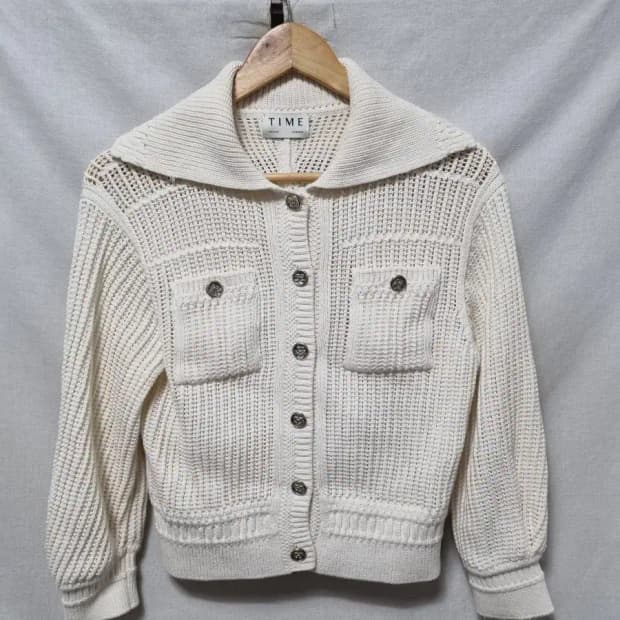 타임 니트 가디건 자켓 F