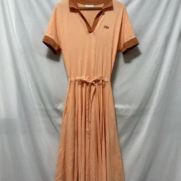 라코스테 피케 롱 원피스 S