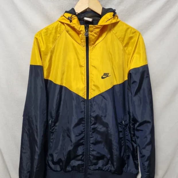 나이키 바람막이 후드 집업 자켓 110