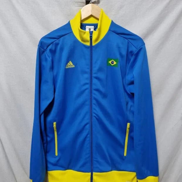 아디다스 브라질 트랙탑 져지 자켓 M