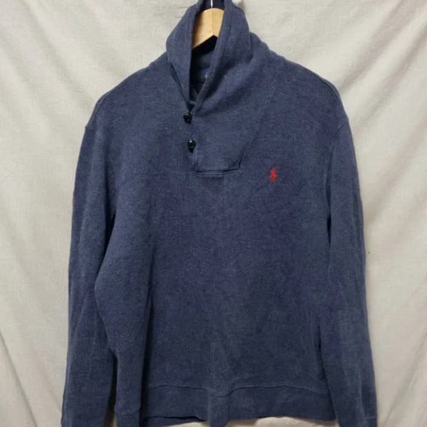 폴로 랄프로렌  숄카라 니트 M