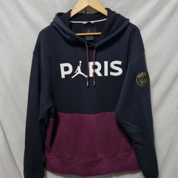나이키 조던 파리생제르망 후드티 XL