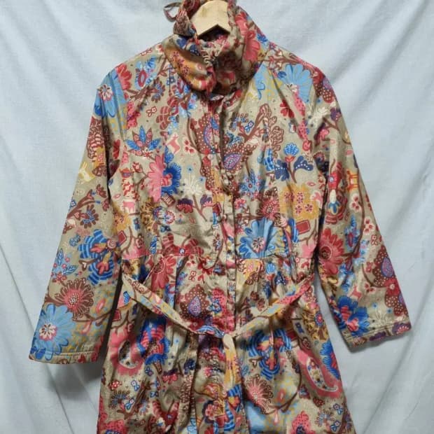 오일릴리 벨트 경량 패딩 자켓 S