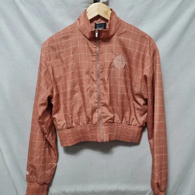 나이키 크롭 바람막이 자켓 S