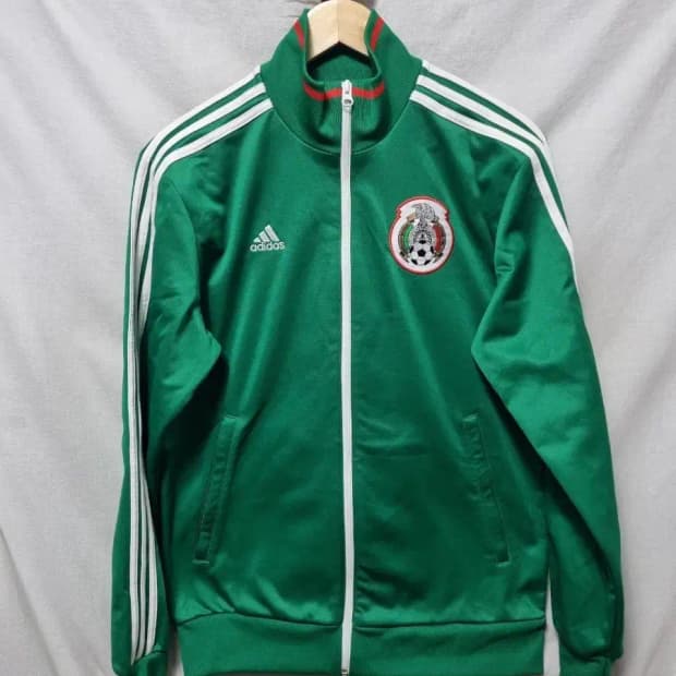 아디다스 멕시코 축구 국가대표 트랙탑 져지 100