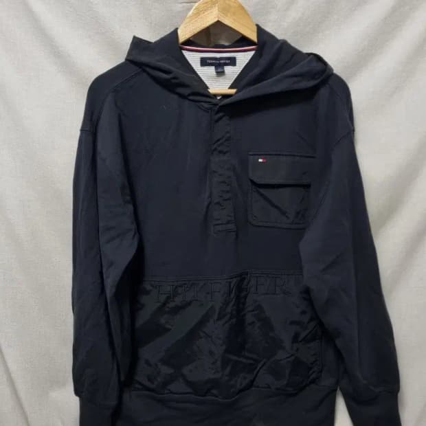 타미힐피거 포켓 후드티 S