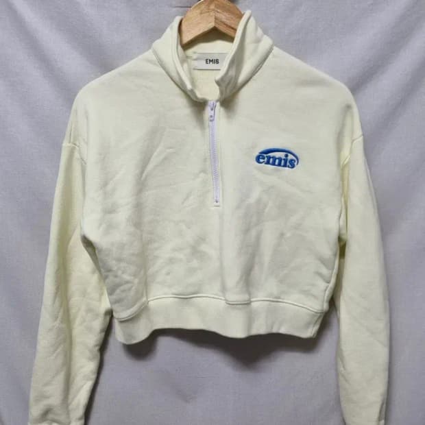 EMIS 크롭 맨투맨 S