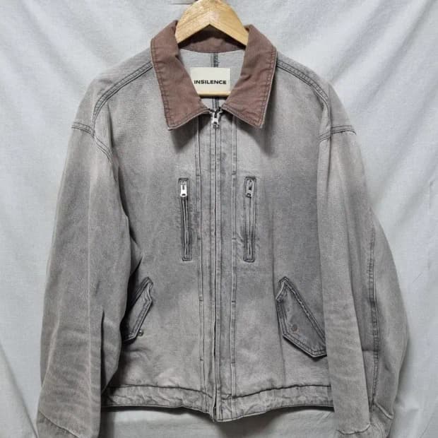 인사일런스 데님 워크 자켓 L