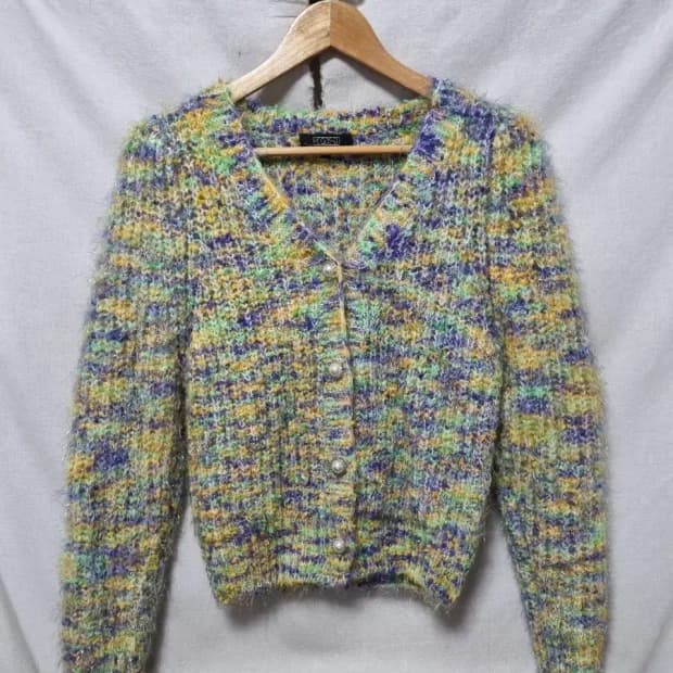 에고이스트 앙고라 믹스 가디건 95