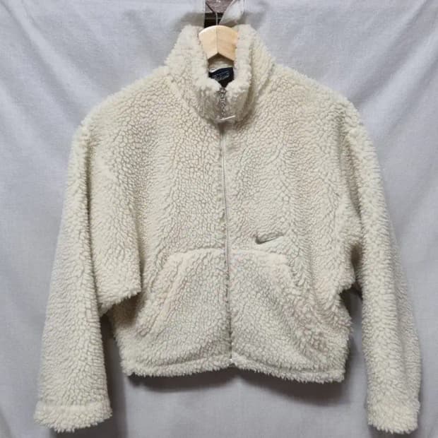 나이키 뽀글이 집업 자켓 S