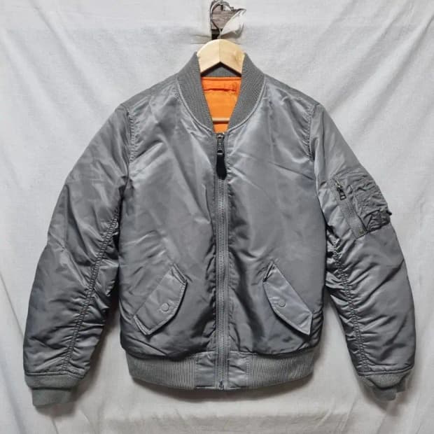 알파인더스트리 항공 점퍼 S