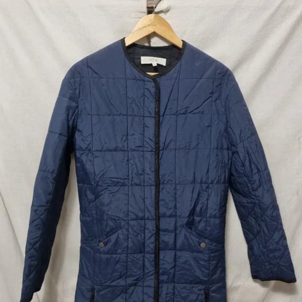 아떼 퀄팅 코트 자켓 34