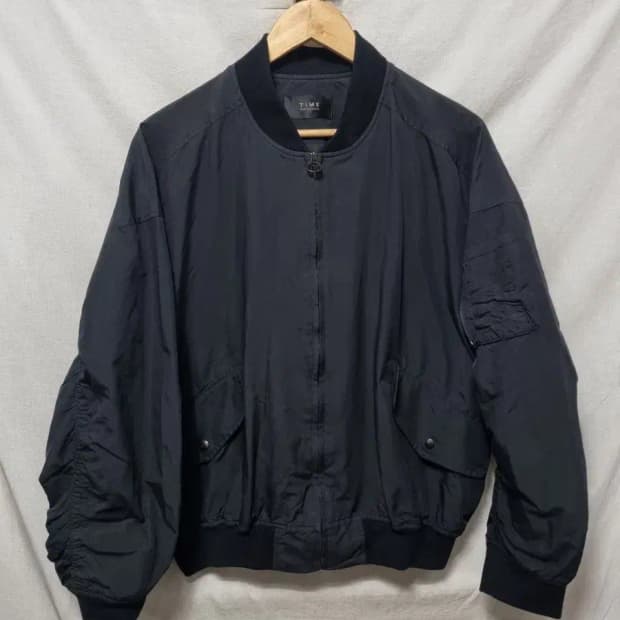 타임 포스트모던 봄버 자켓 항공자켓 F