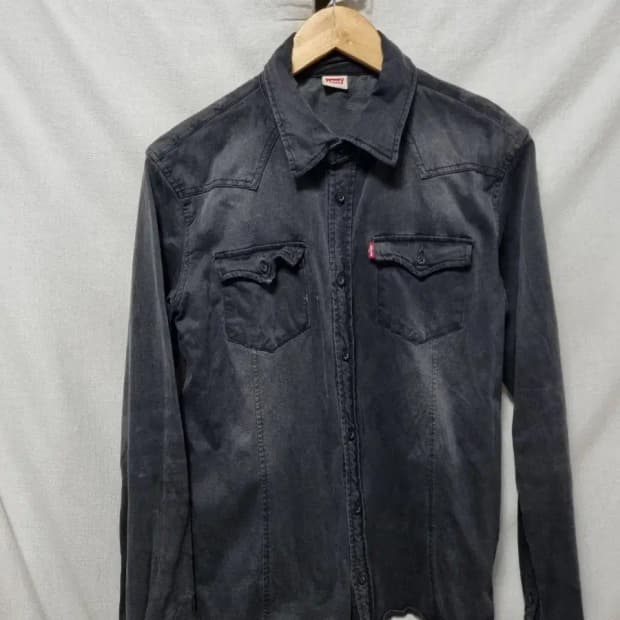 리바이스 데님 셔츠 여성 M