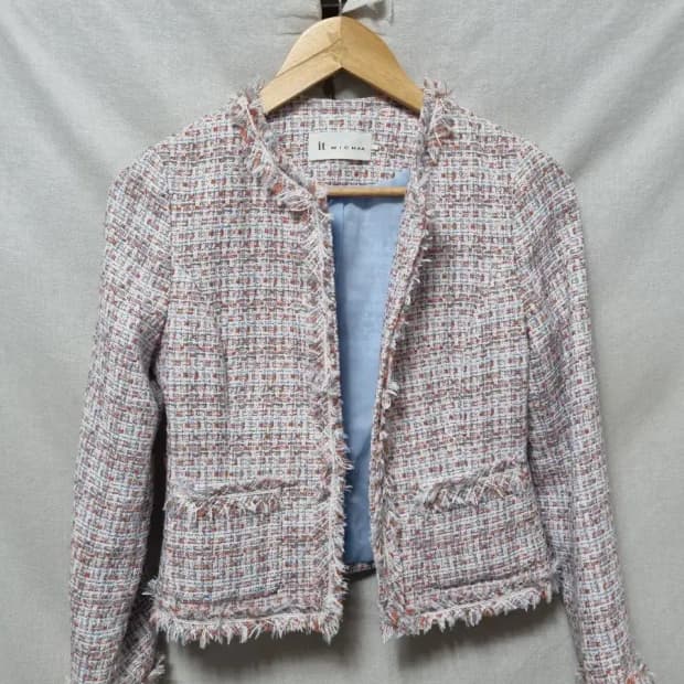 잇미샤 트위드 자켓 90