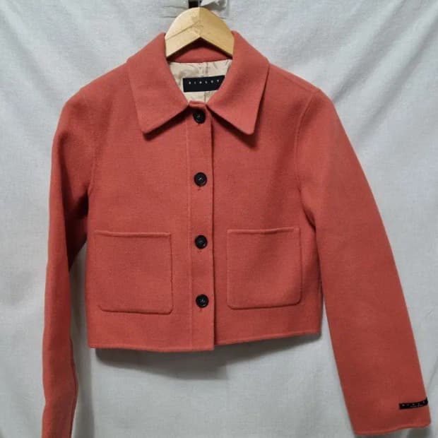 시슬리 코랄 숏 자켓 90