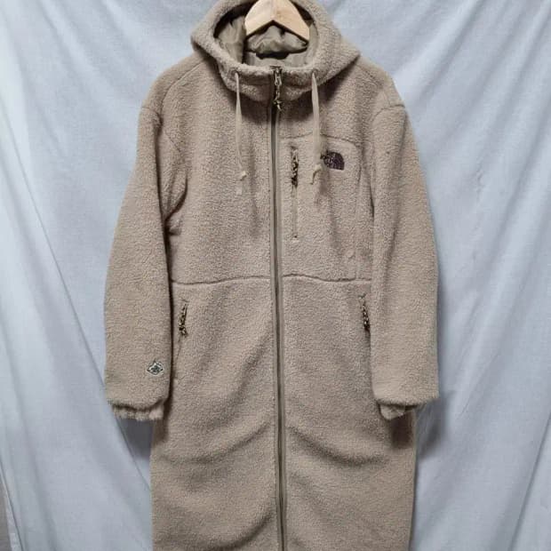 노스페이스 뽀글이 롱 후리스 코트 L