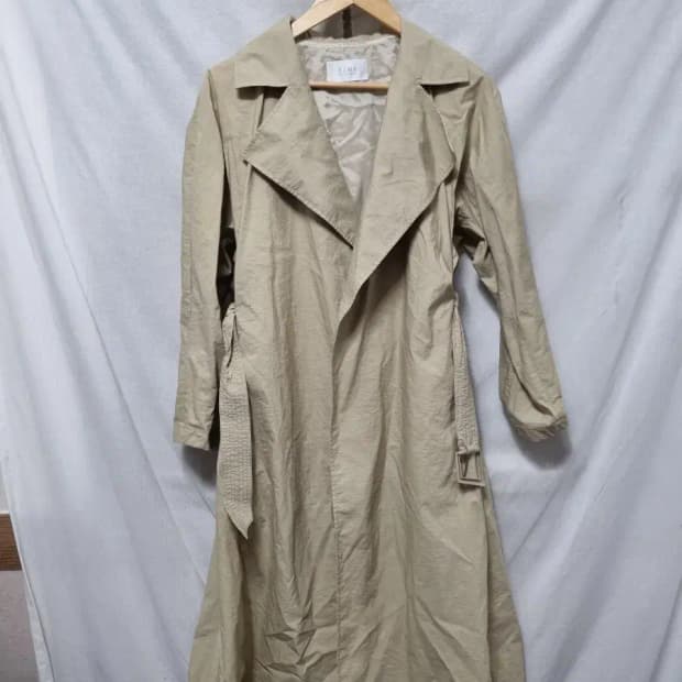 타임 베이지 트렌치 코트 F