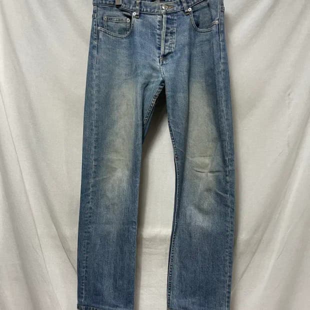 APC 아페쎄 워싱 데님 청바지 31