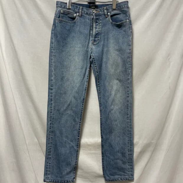 A.P.C. 워싱 데님 청바지 28