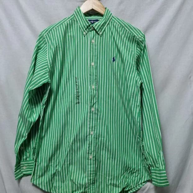 폴로 랄프로렌 스트라이프 셔츠 XL