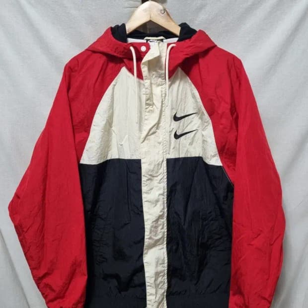 나이키 더블스우시 바람막이 자켓 L