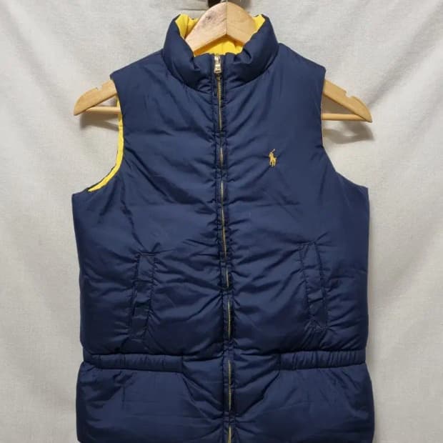 폴로 랄프로렌 양면 패딩 조끼 XL(16) 성인 90