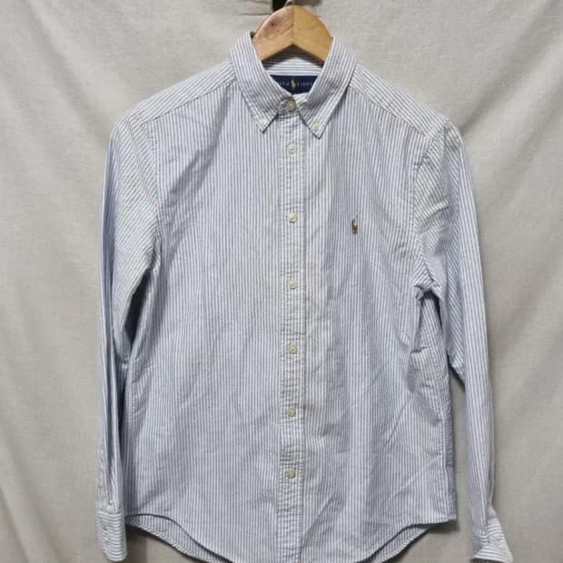 폴로 랄프로렌 스트라이프 셔츠 14-16(L) 여성 90