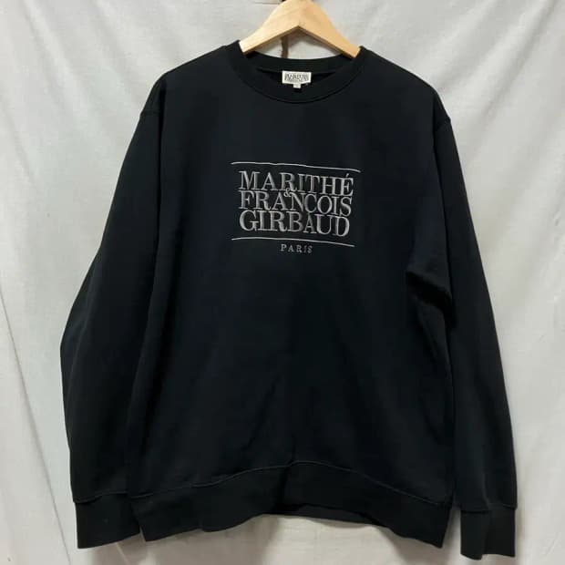 마리떼 프랑소와 저버 로고 맨투맨 L