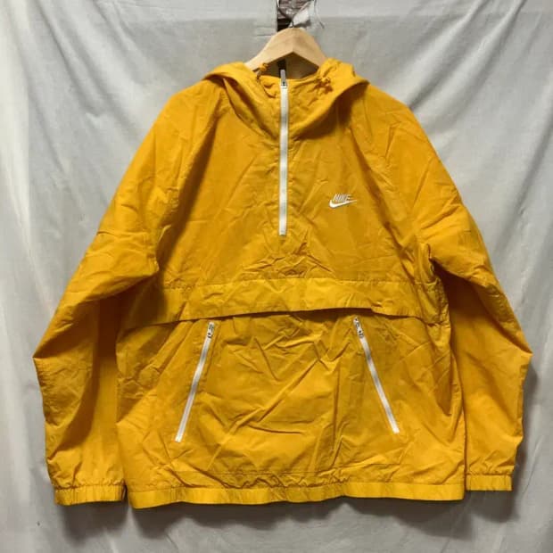 나이키 옐로우 바람막이 자켓 2XL
