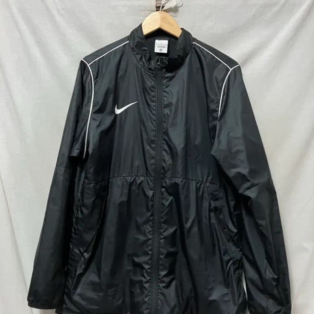 나이키 블랙 바람막이 집업 자켓 L